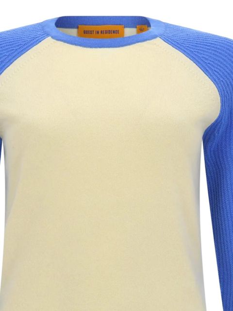 Guest In Residence two-tone long-sleeve top - Neutrals - zdjęcie produktu nr 2