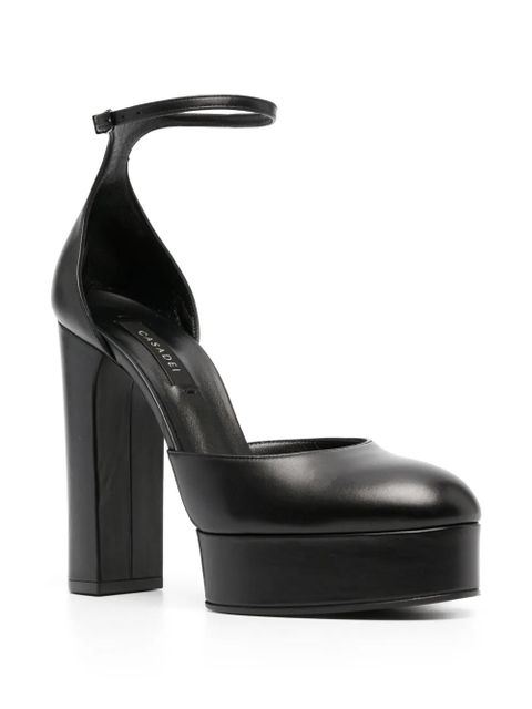 Casadei Betty 130mm platform pumps - Black - zdjęcie produktu nr 2