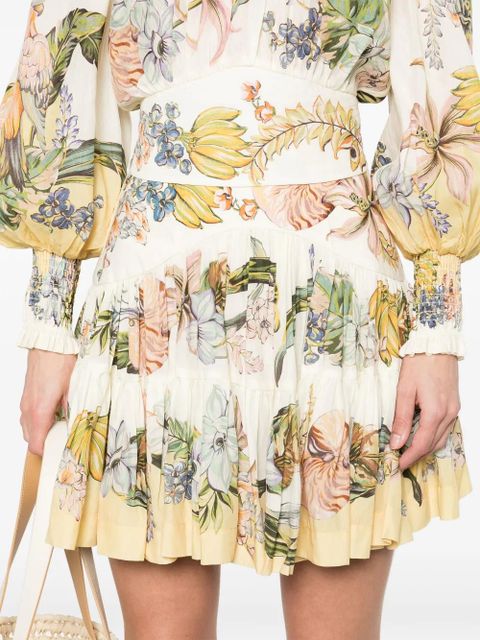 ALEMAIS Oleander mini skirt - Yellow - zdjęcie produktu nr 2