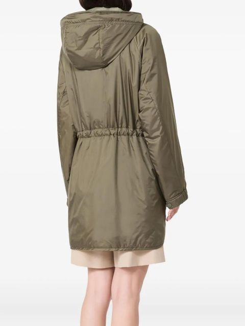 Weekend Max Mara quilted hooded parka - Green