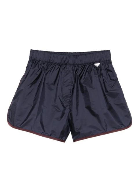 Prada elasticated trim shorts - Blue - zdjęcie produktu nr 1