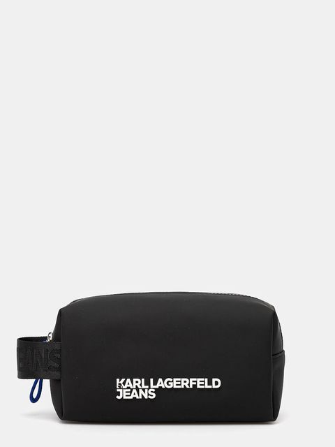 Karl Lagerfeld Jeans kosmetyczka kolor czarny A3M32075 - zdjęcie produktu nr 1