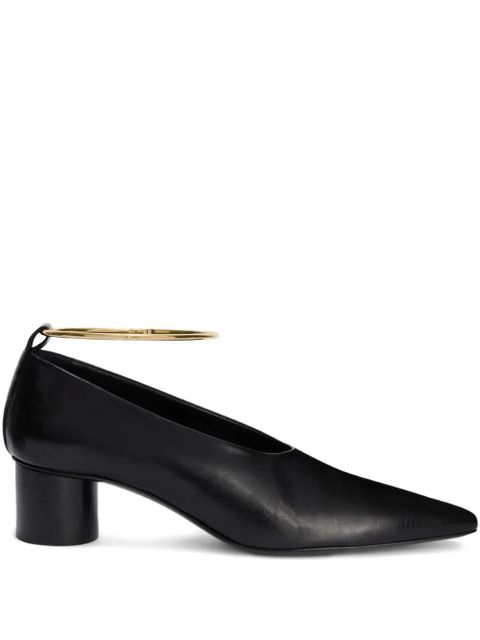 Jil Sander Ring detachable-metal pumps - Black - zdjęcie produktu nr 1
