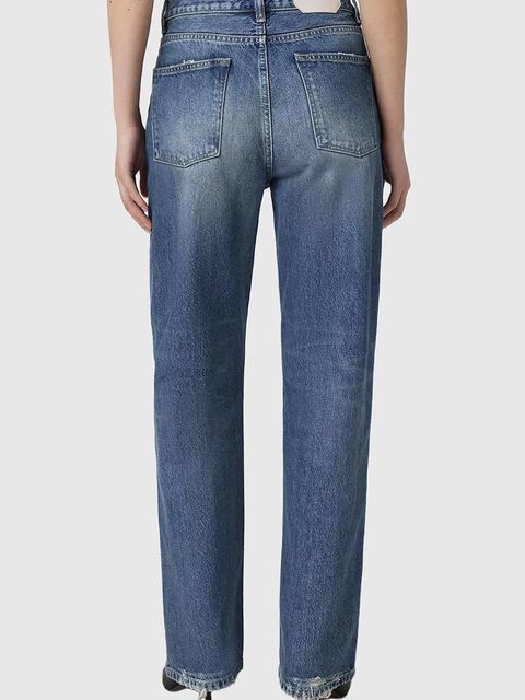 AllSaints jeansy BROOKLYN damskie high waist W027ED