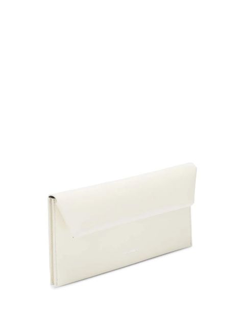 Jil Sander envelope wallet - White