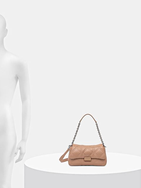 Emporio Armani torebka kolor beżowy EW002644 AF18575