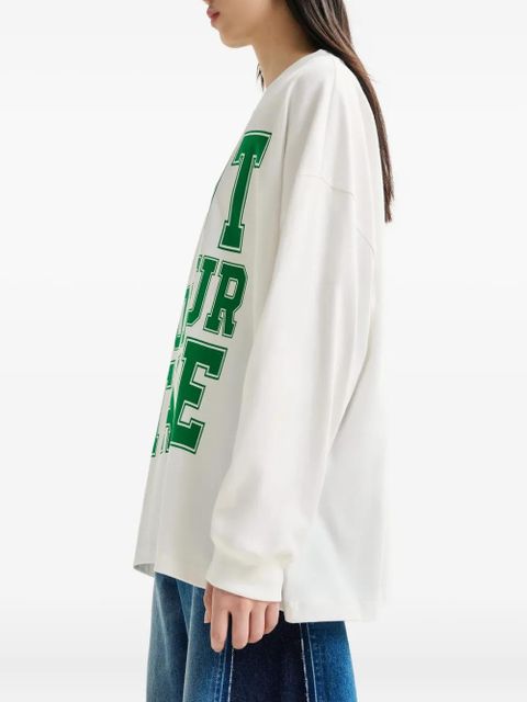 Essentiel Antwerp letter-print T-shirt - White