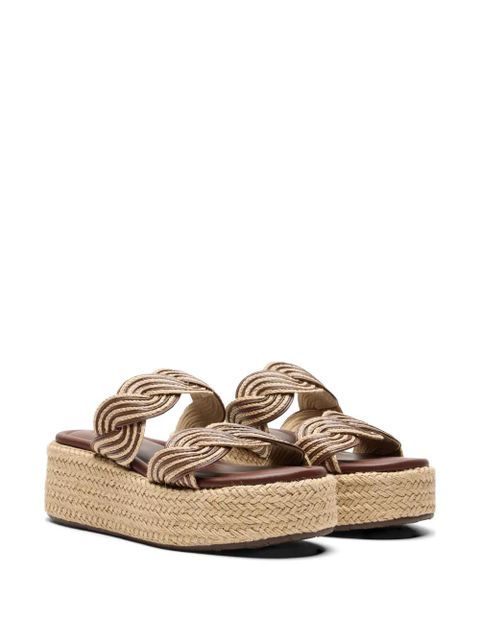 Casadei Thaiti platform sandals - Neutrals - zdjęcie produktu nr 2
