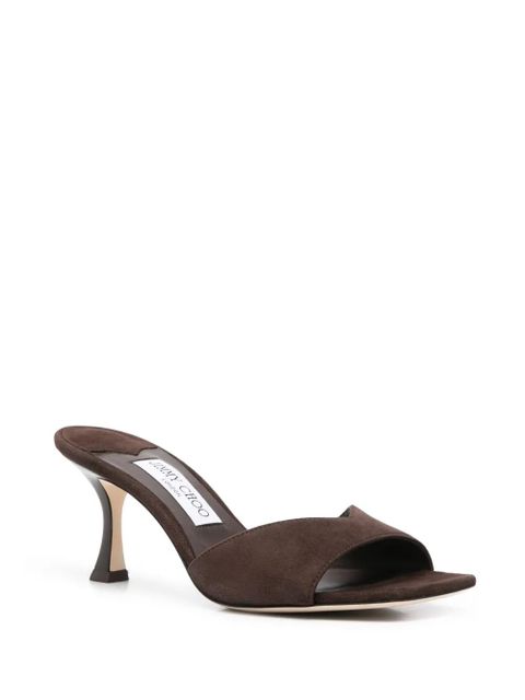 Jimmy Choo 80mm Skye mules - Brown - zdjęcie produktu nr 2