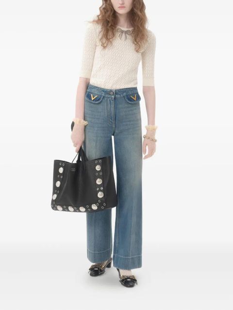 Valentino Garavani V Gold jeans - Blue - zdjęcie produktu nr 2