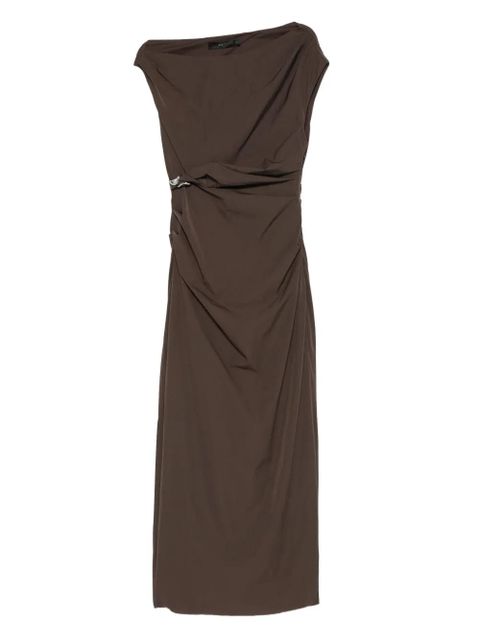 SIR. Sol off-shoulder maxi dress - Brown - zdjęcie produktu nr 1