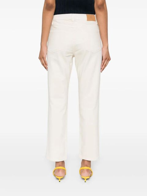 Lauren Ralph Lauren logo-patch jeans - Neutrals