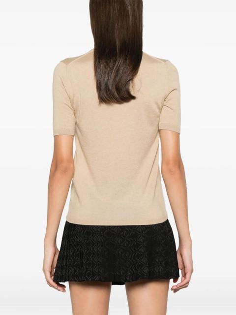Max Mara Warren knitted top - Brown