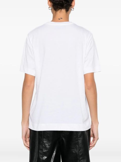 Simone Rocha pearl-detail T-shirt - White