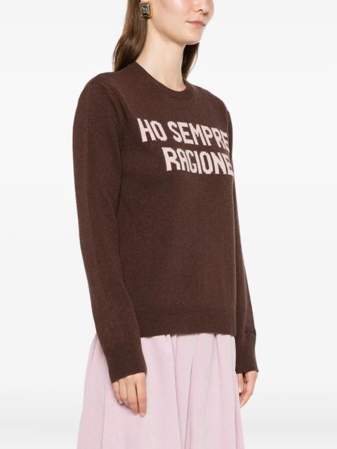 MC2 Saint Barth Sempre Ragione sweater - Brown