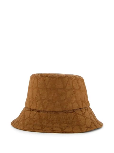 Valentino Garavani VLogo bucket hat - Brown - zdjęcie produktu nr 1
