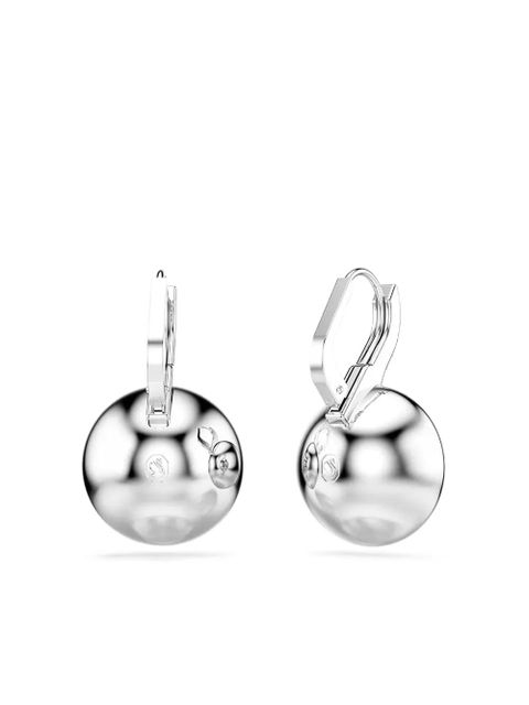 Swarovski Millenia crystal-embellished hoop earrings - White - zdjęcie produktu nr 2