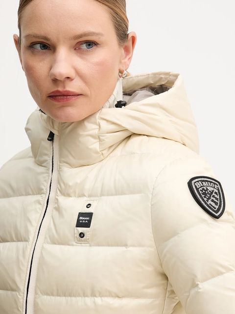 Blauer kurtka puchowa CHARME kolor szary zimowa BLDC03100