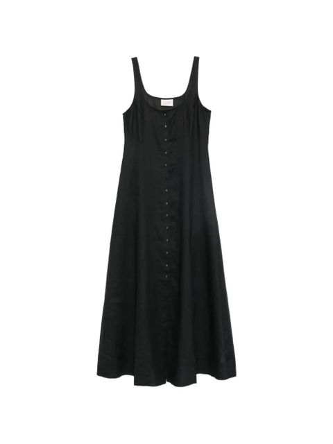 MC2 Saint Barth Mina sleeveless midi dress - Black - zdjęcie produktu nr 1