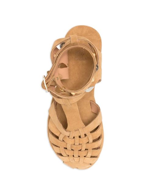Ancient Greek Sandals Karina cage sandals - Neutrals