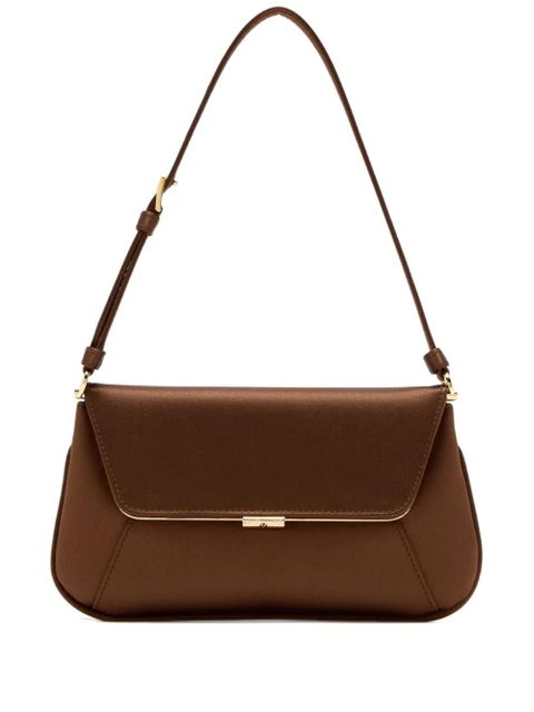 Amina Muaddi mini Ami shoulder bag - Brown - zdjęcie produktu nr 1