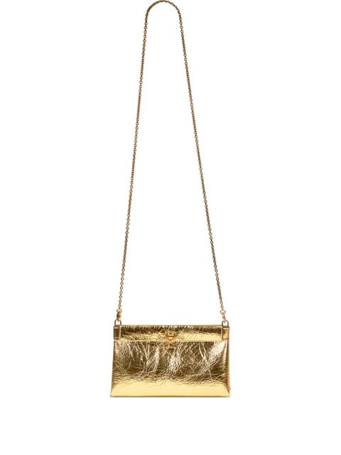 ETRO chain-strap leather shoulder bag - Gold - zdjęcie produktu nr 1