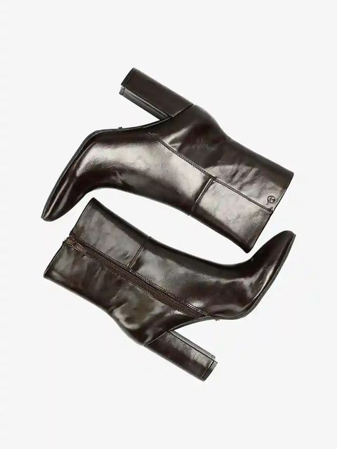 Mexx botki KIANNA INDY damskie kolor brązowy na słupku MI001700253W