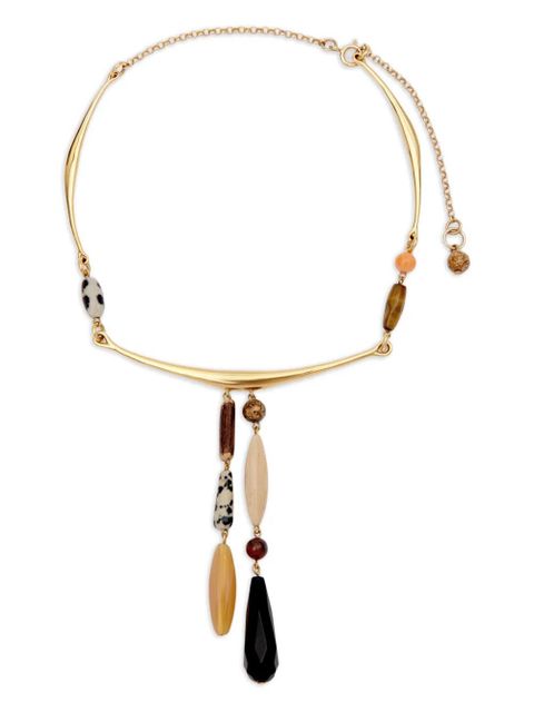 ISABEL MARANT Mahi beaded necklace - Gold - zdjęcie produktu nr 1