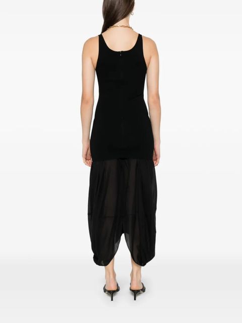 TOTEME cocoon tank dress - Black