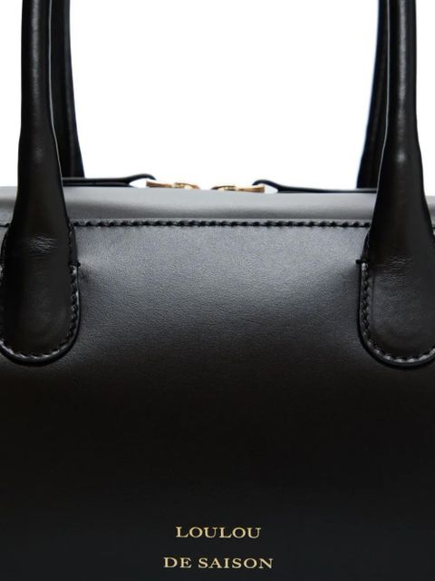 LouLou de Saison Seth top-zip shoulder bag - Black