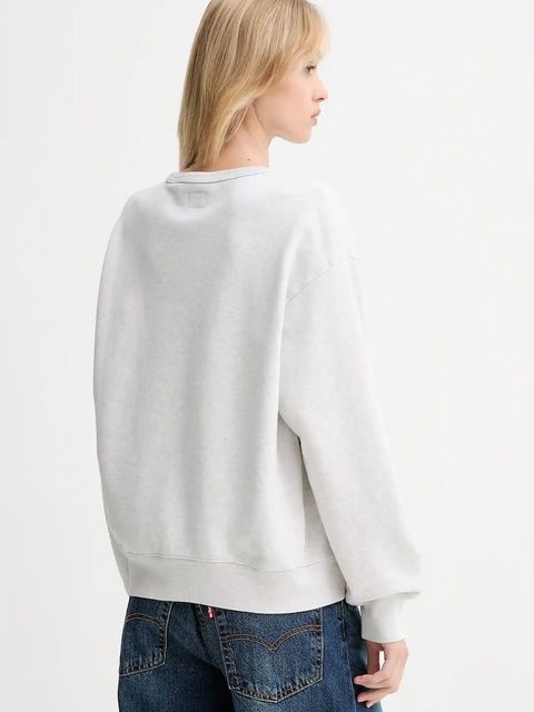 Levi's bluza damska kolor szary z nadrukiem A7288