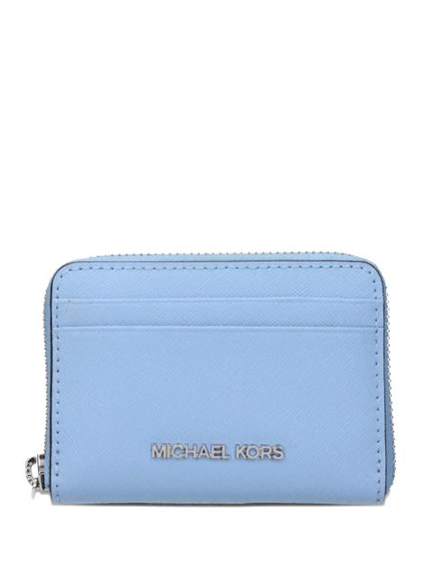 Michael Kors medium Jet Set wallet - Blue - zdjęcie produktu nr 1