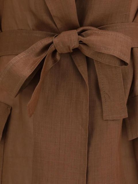 Max Mara belted jacket - Brown