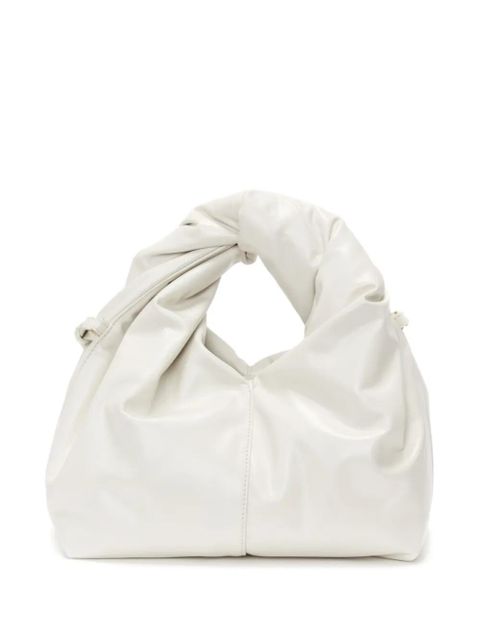 JW Anderson mini Twister leather crossbody bag - White