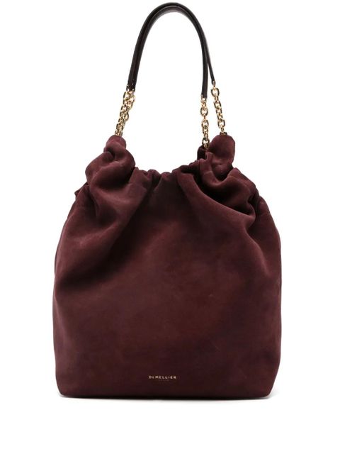 DeMellier Miami suede shoulder bag - Red - zdjęcie produktu nr 1