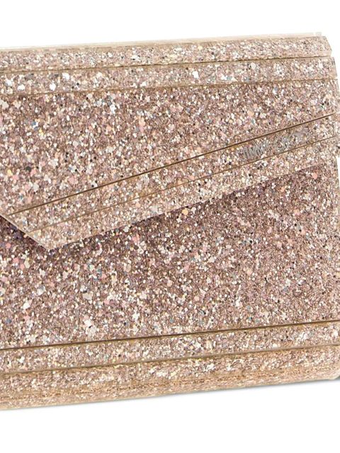 Jimmy Choo Candy Glitter tote bag - Pink