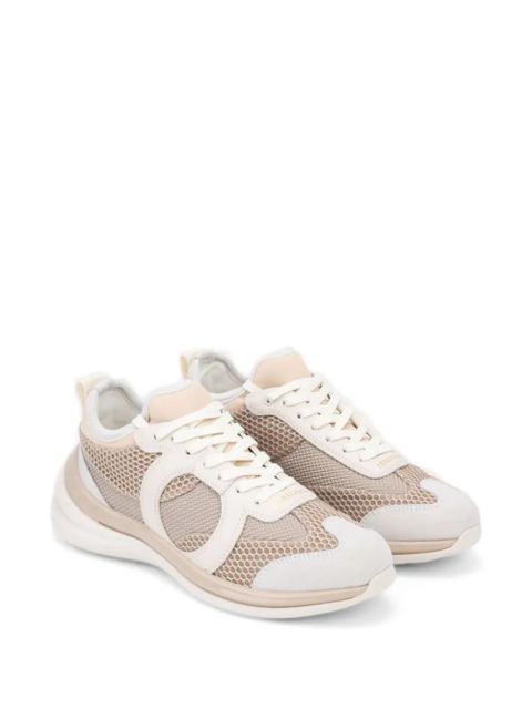 Ferragamo net detail sneakers - Neutrals - zdjęcie produktu nr 2