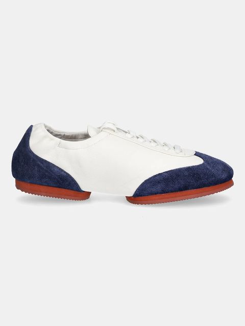 Polo Ralph Lauren sneakersy skórzane Swn Ballerina damskie kolor biały 804972893004 - zdjęcie produktu nr 2