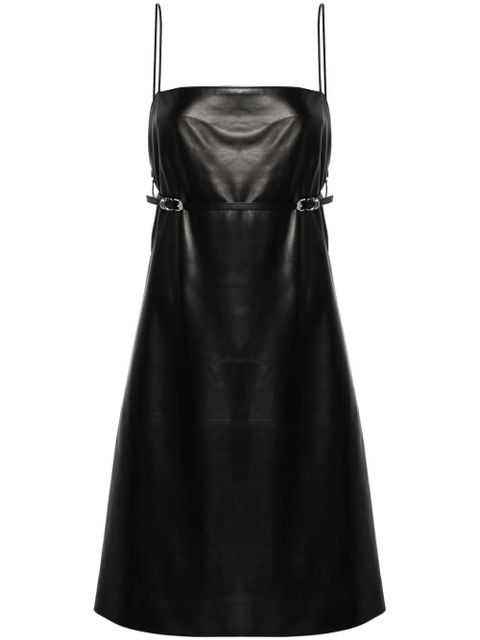 Givenchy belted leather mini dress - Black - zdjęcie produktu nr 1