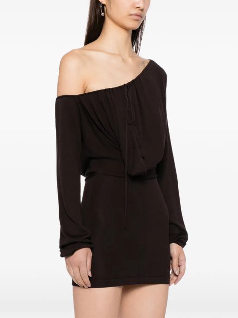 Aya Muse Sola mini dress - Brown