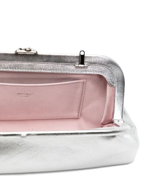 Jimmy Choo leather shoulder bag - Grey