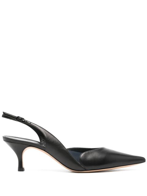 Casadei 70mm leather pumps - Black - zdjęcie produktu nr 1