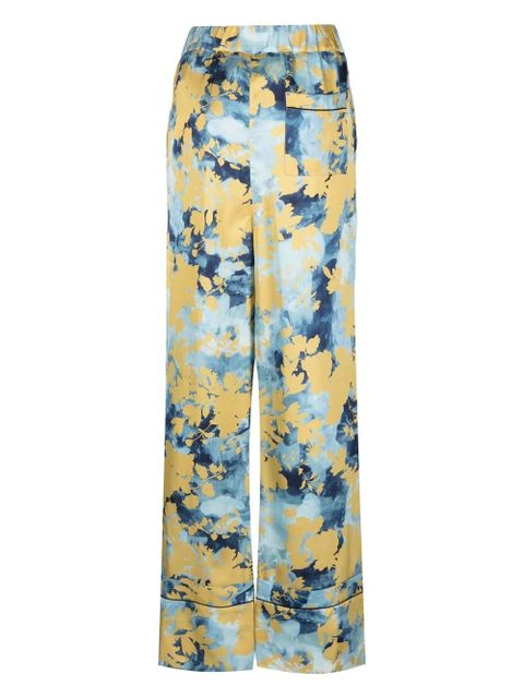 Off-White RMD flower-print wide-leg trousers - Blue - zdjęcie produktu nr 2