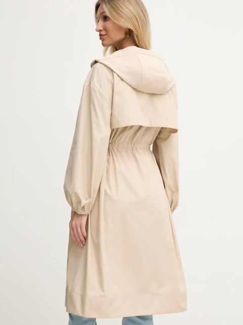 Marella parka Emme by Marella damska kolor beżowy przejściowa 2515021091200