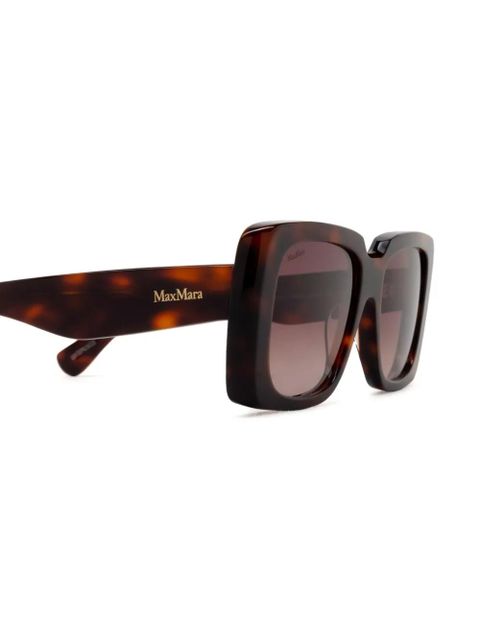 Max Mara Eyewear GLIMPSE3 square-frame sunglasses - Brown
