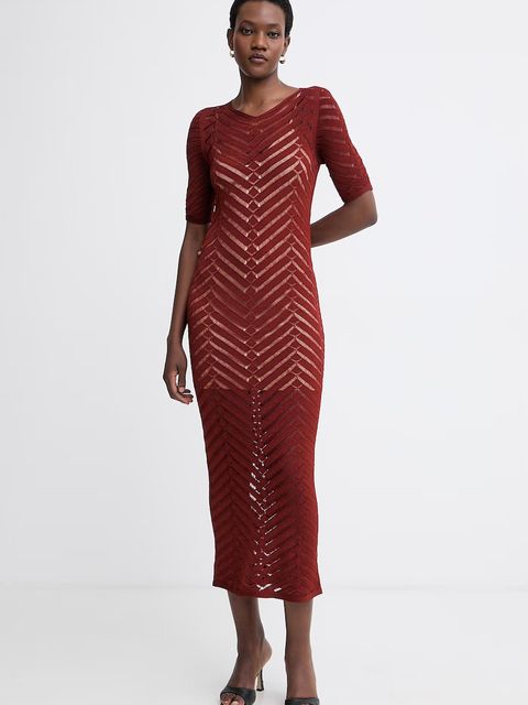 Twinset sukienka letnia z wiskozą - zdjęcie produktu nr 1