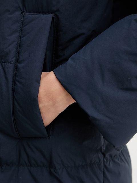 Weekend Max Mara kurtka puchowa TENUTA kolor granatowy przejściowa 2525496032600