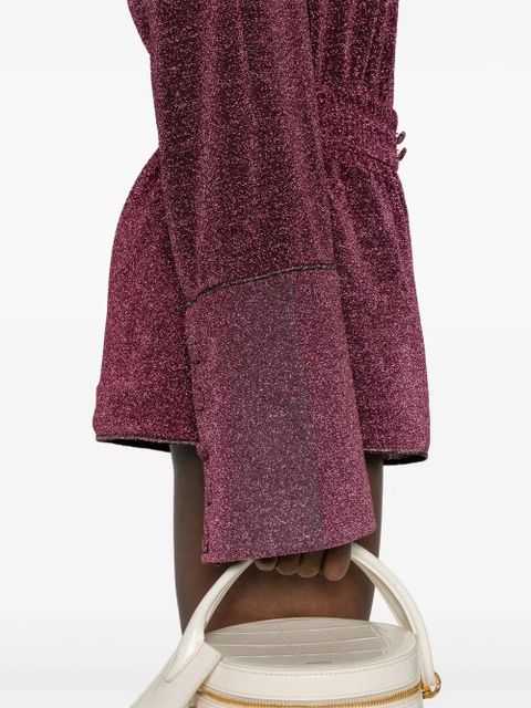Oséree lurex wide-sleeve shirt - Pink