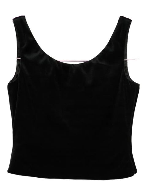 Balenciaga scoop-neck top - Black