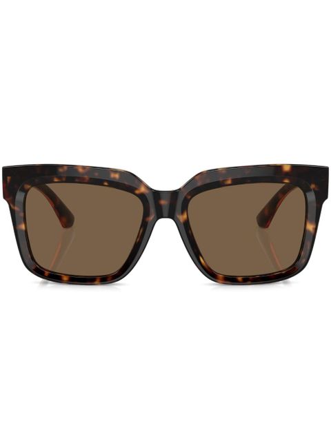 Burberry Eyewear tortoiseshell square-frame sunglasses - Brown - zdjęcie produktu nr 1